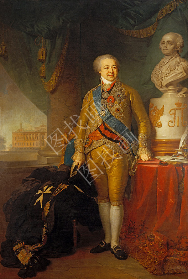 Portrait of Prince Alexander Kurakin